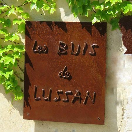 Bed and Breakfast Les Buis De Lussan Lussan  Екстер'єр фото